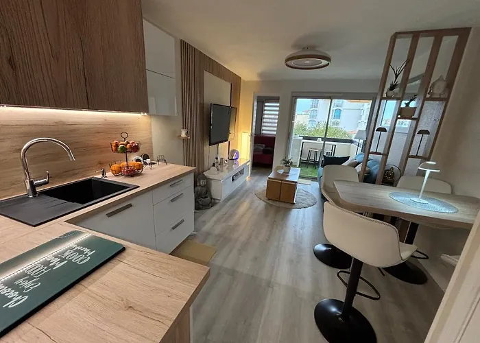 Abbaye Du Cap, Jolie , Cap D'agde アパート